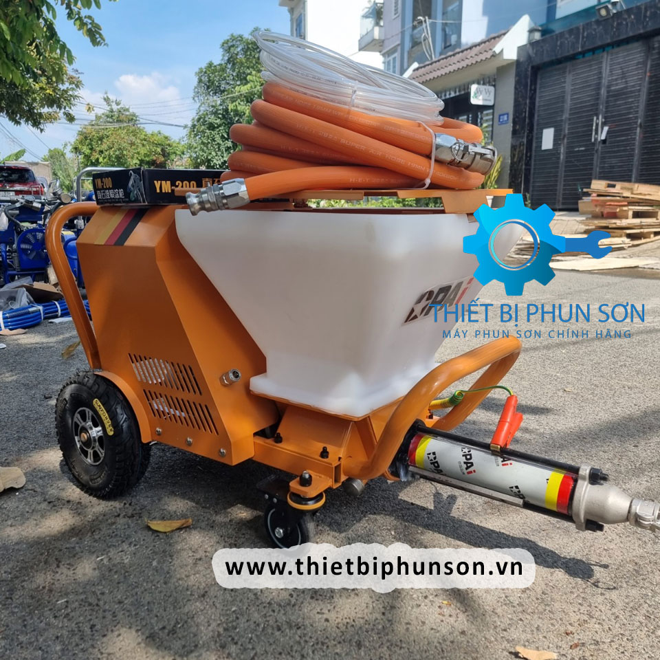 Máy phun hồ là gì? Loại máy phun hồ có những ưu điểm gì nổi bật