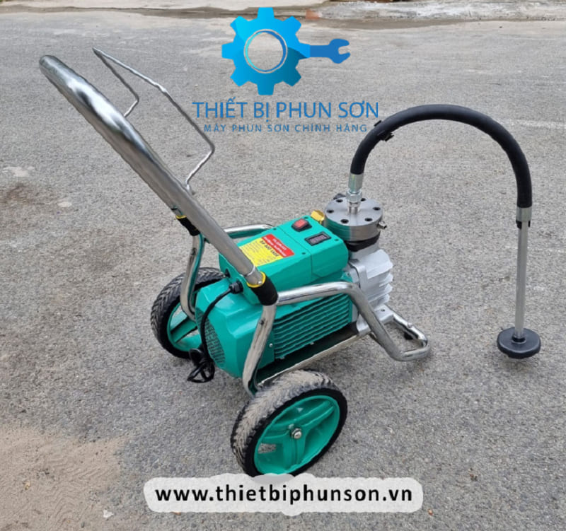 Dùng máy sơn công nghiệp có lợi ích gì?