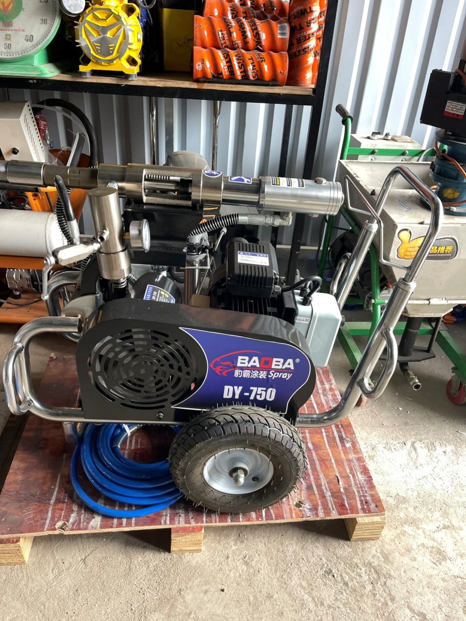 Máy Phun Bột Đặc DY-750