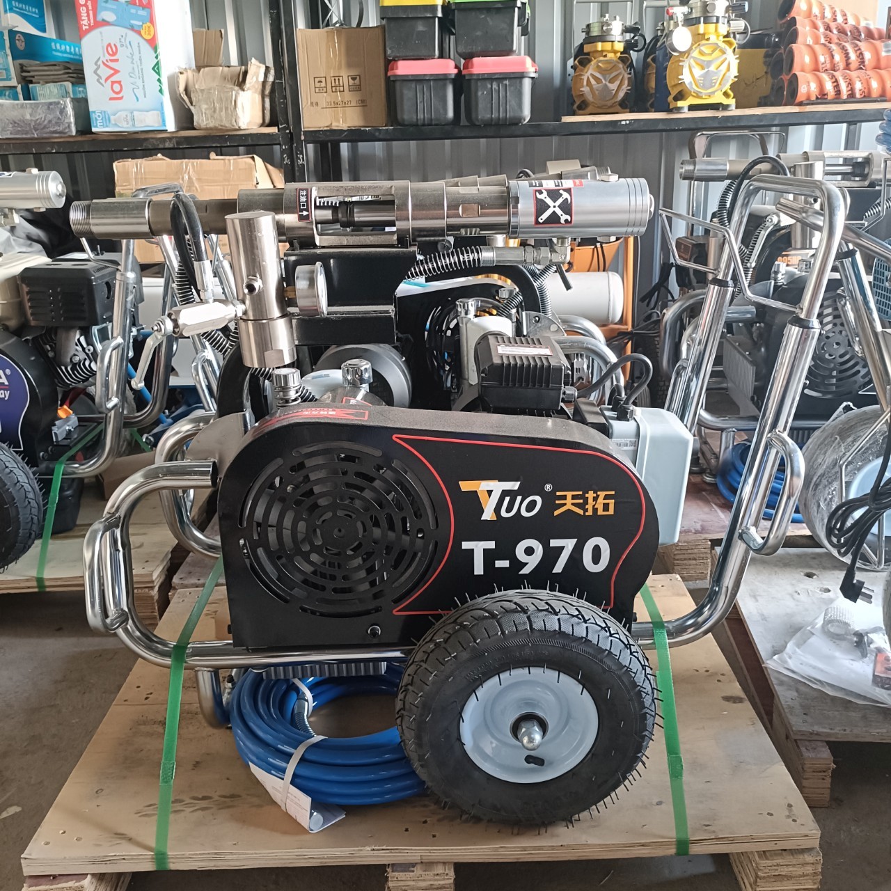 Máy Phun Bột Đặc T-970