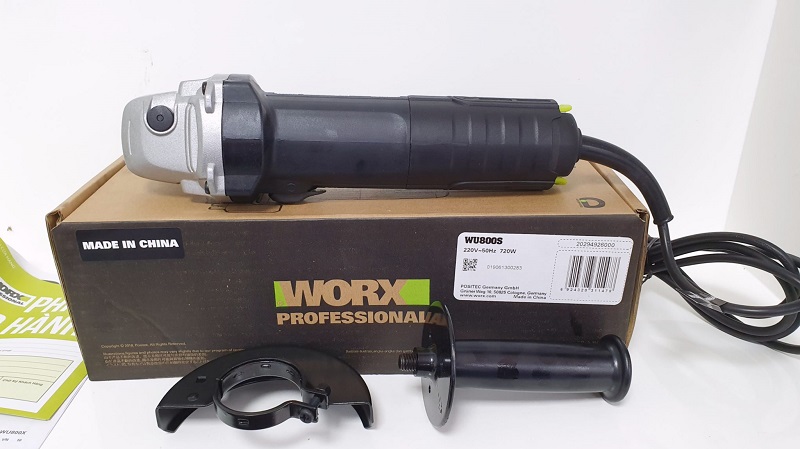 MÁY MÀI GÓC 720W 100MM WU800S – WORX GREEN