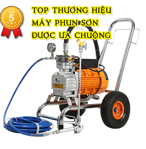 Top 5 Thương Hiệu Máy Phun Sơn Được Mọi Người Ưu Chộng Nhất