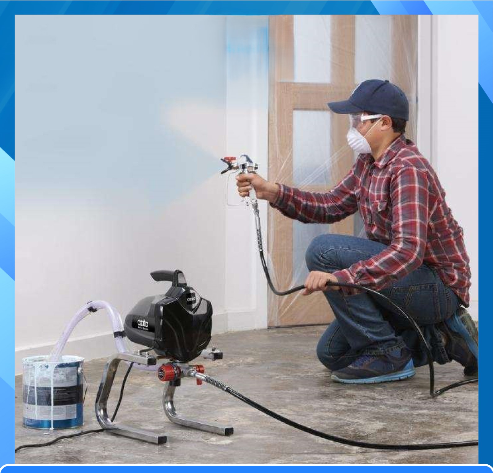 Hướng dẫn sử dụng súng phun sơn đơn giản nhanh chóng
