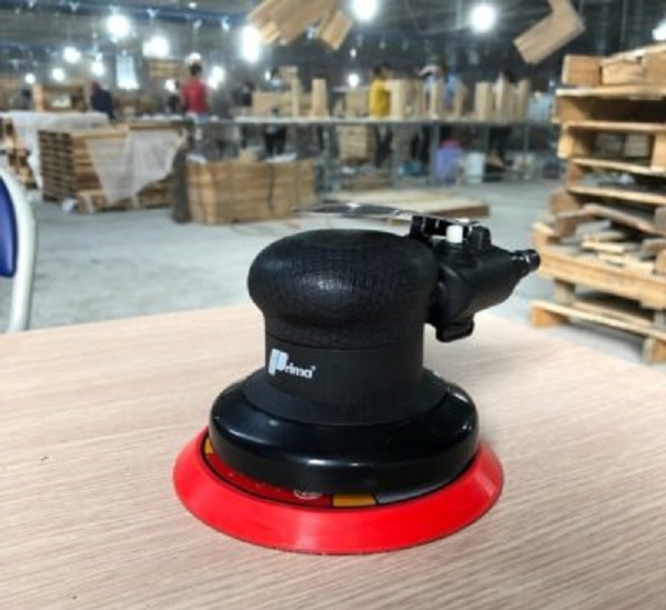 Máy chà nhám hơi Prima 5″ vỏ nhựa rotor sắt OSN-50HE