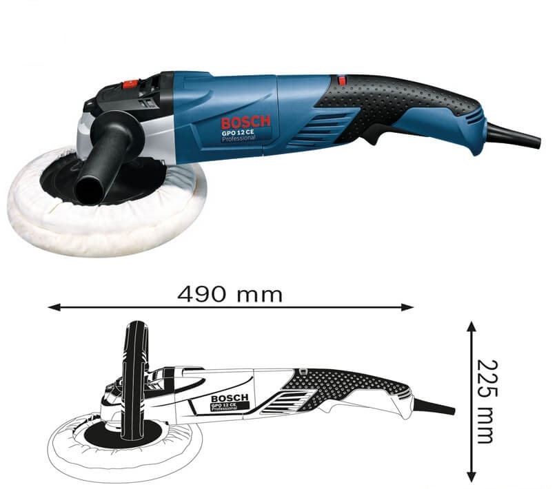 Máy đánh bóng đồng tâm BOSCH GPO 12 CE