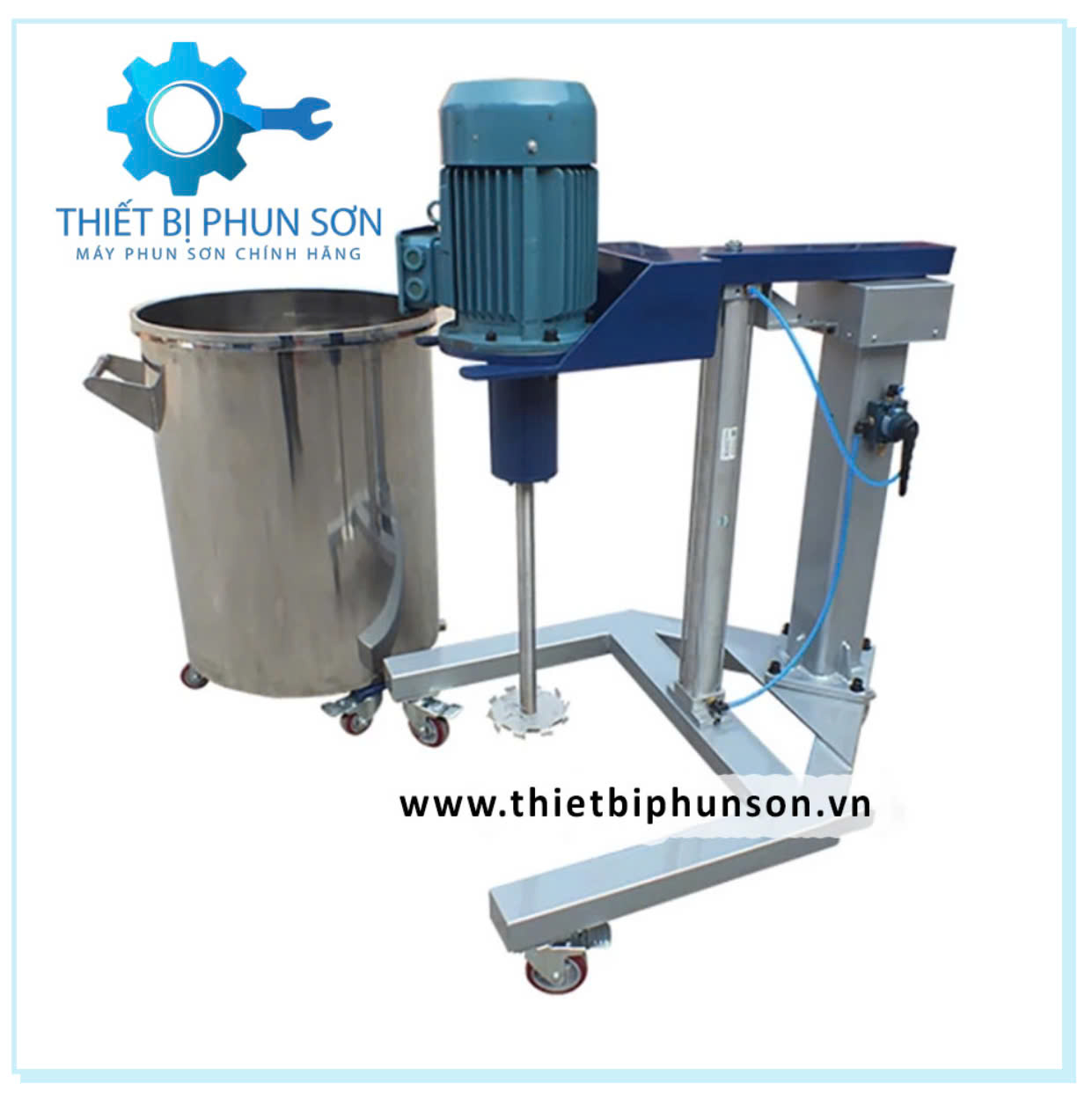 Máy khuấy sơn, khuấy bột dùng điện MKD-200