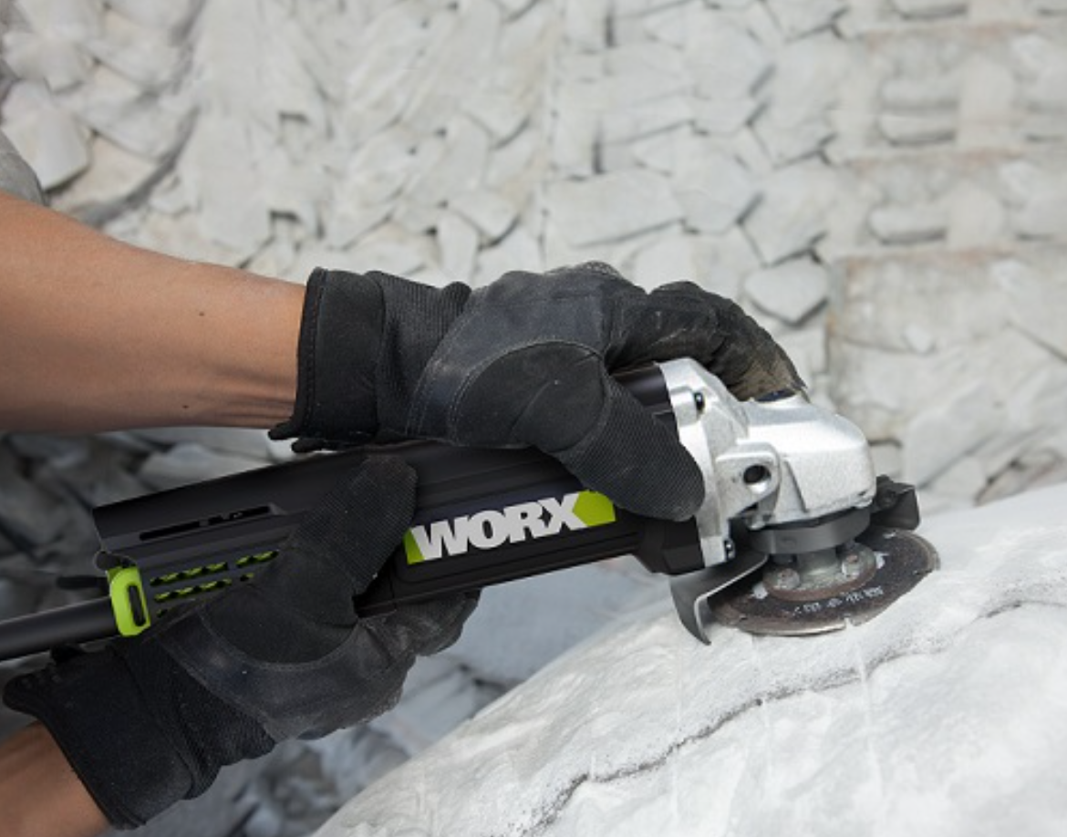 MÁY MÀI GÓC 900W 100MM WU900 – WORX GREEN