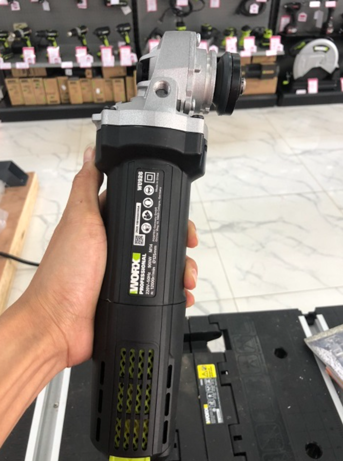 MÁY MÀI GÓC 900W 125MM WU926 – WORX GREEN
