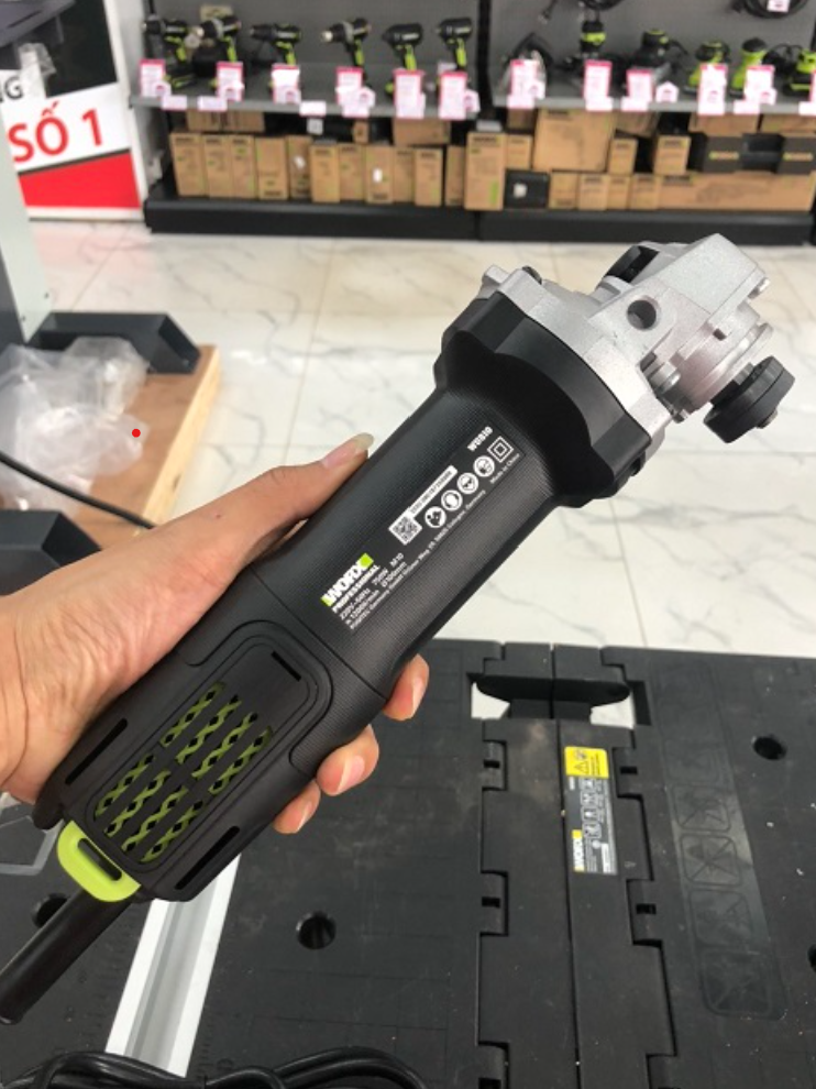 MÁY MÀI GÓC 750W 100MM WU810 – WORX GREEN
