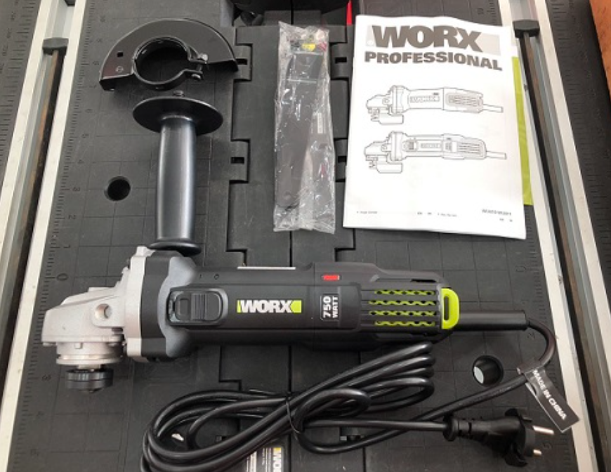 MÁY MÀI GÓC 750W 100MM WU811 – WORX GREEN