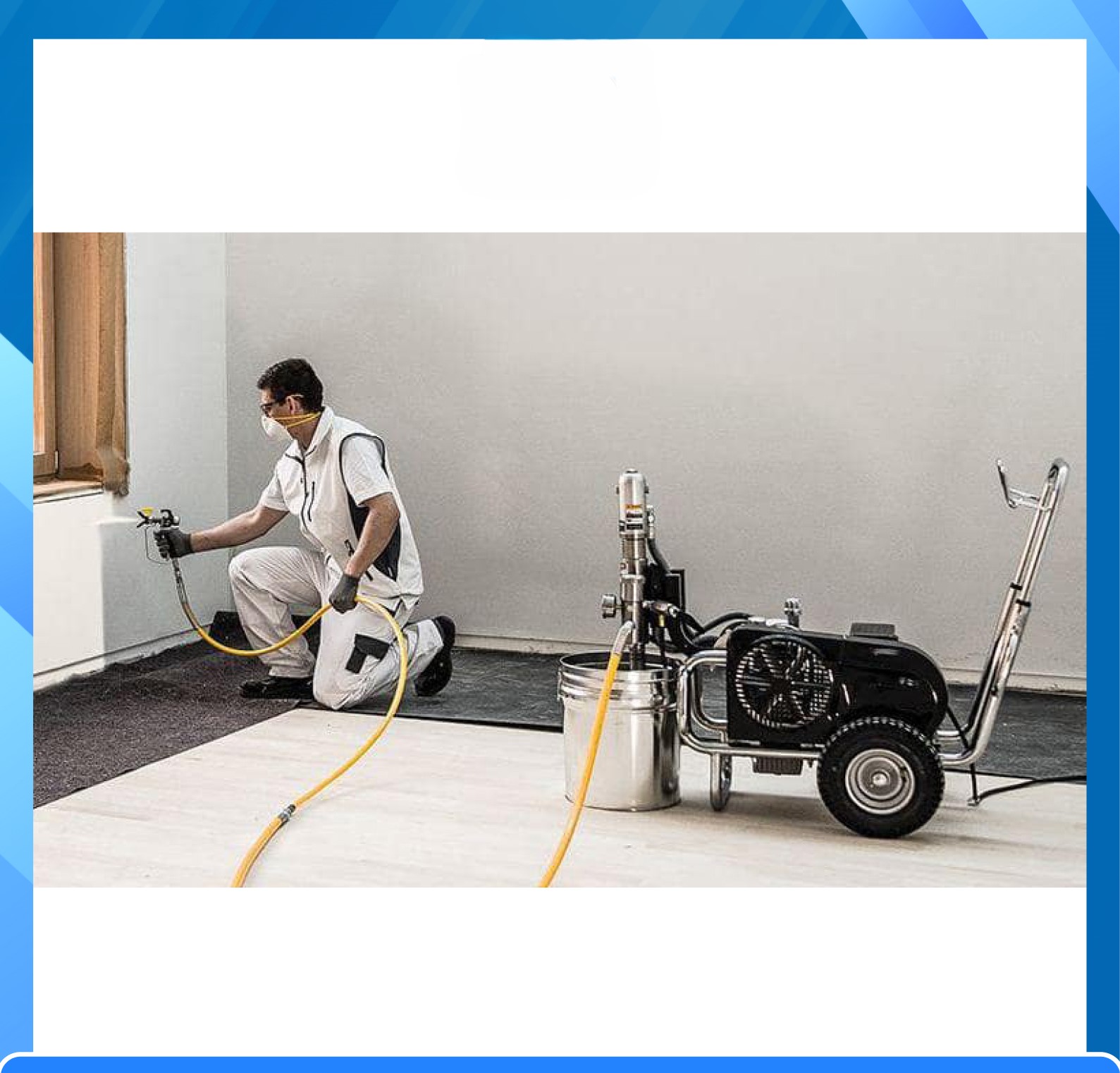 Máy phun bột trét tường là gì và cơ chế hoạt động như thế nào?