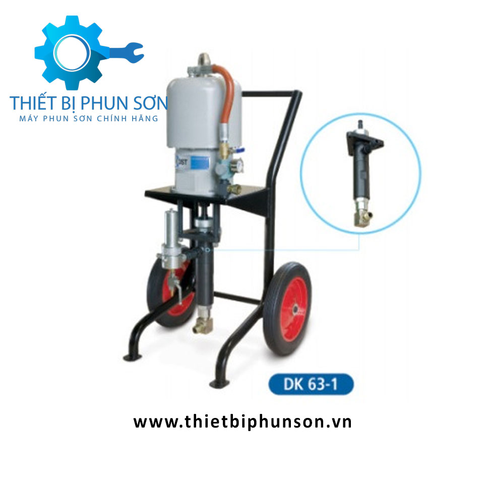 máy phun sơn gỗ không khí