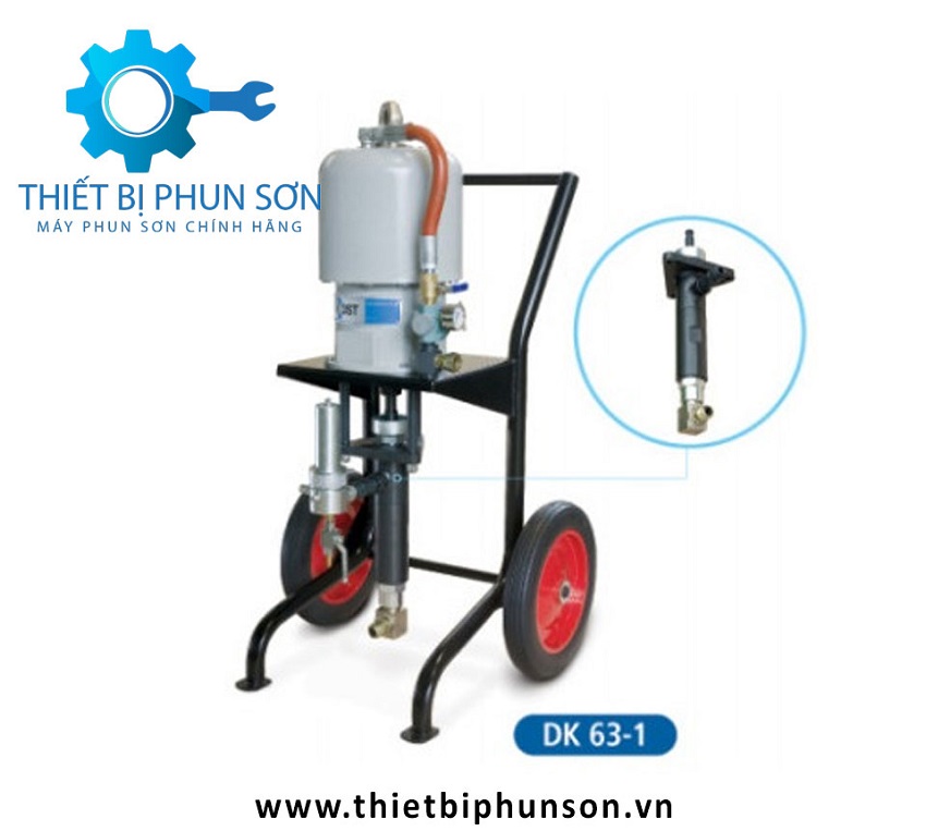 máy phun sơn khí nén