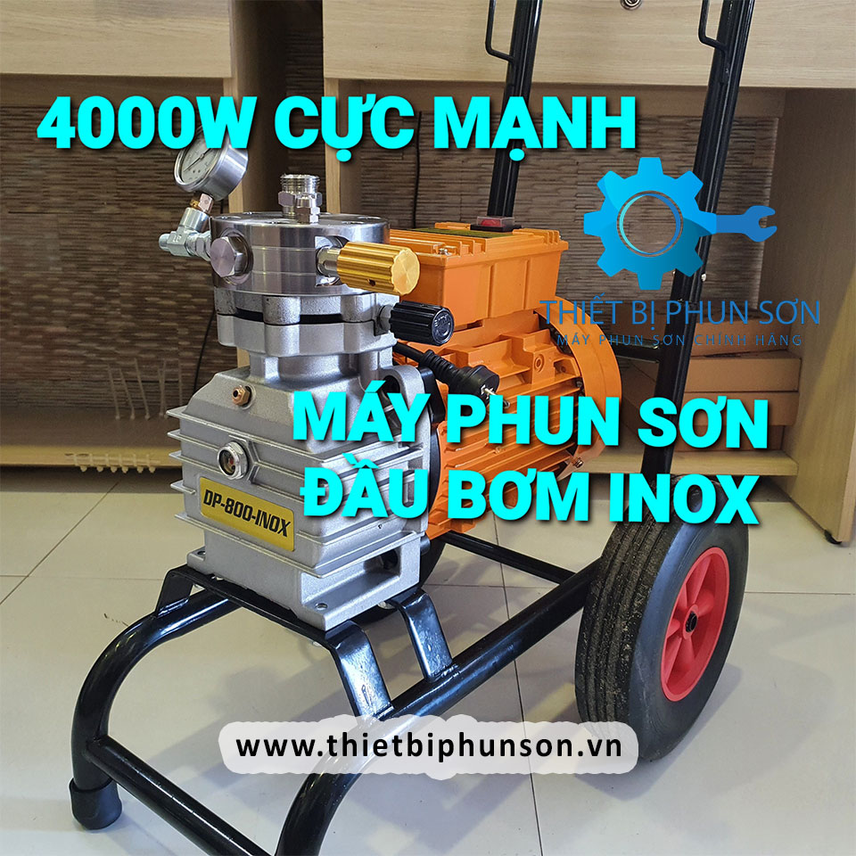 lợi ích khi sử dụng máy phun sơn tường