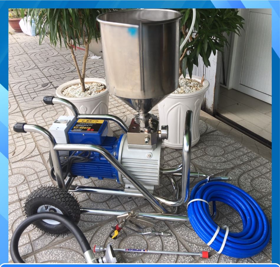 Những lưu ý khi sử dụng máy phun bột trét tường để đạt hiệu quả cao nhất