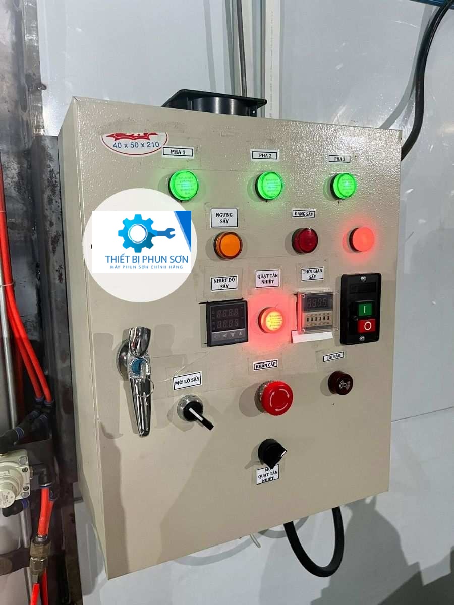 VẬN HÀNH LÒ SẤY SƠN TĨNH ĐIỆN HIỆU QUẢ - AN TOÀN