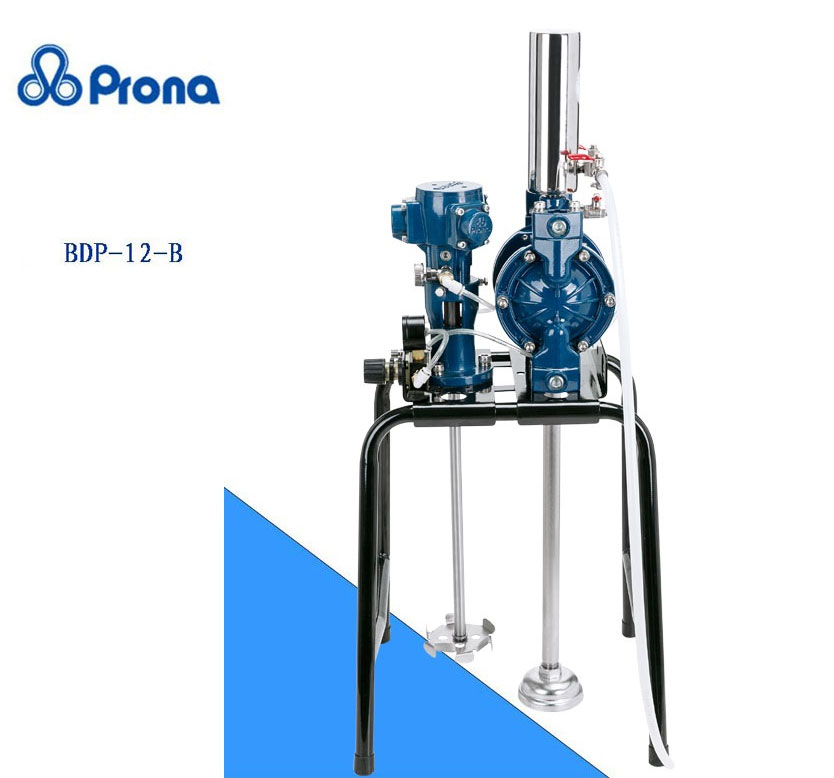 bơm sơn kết hợp cây khuấy PRONA BDP12-B