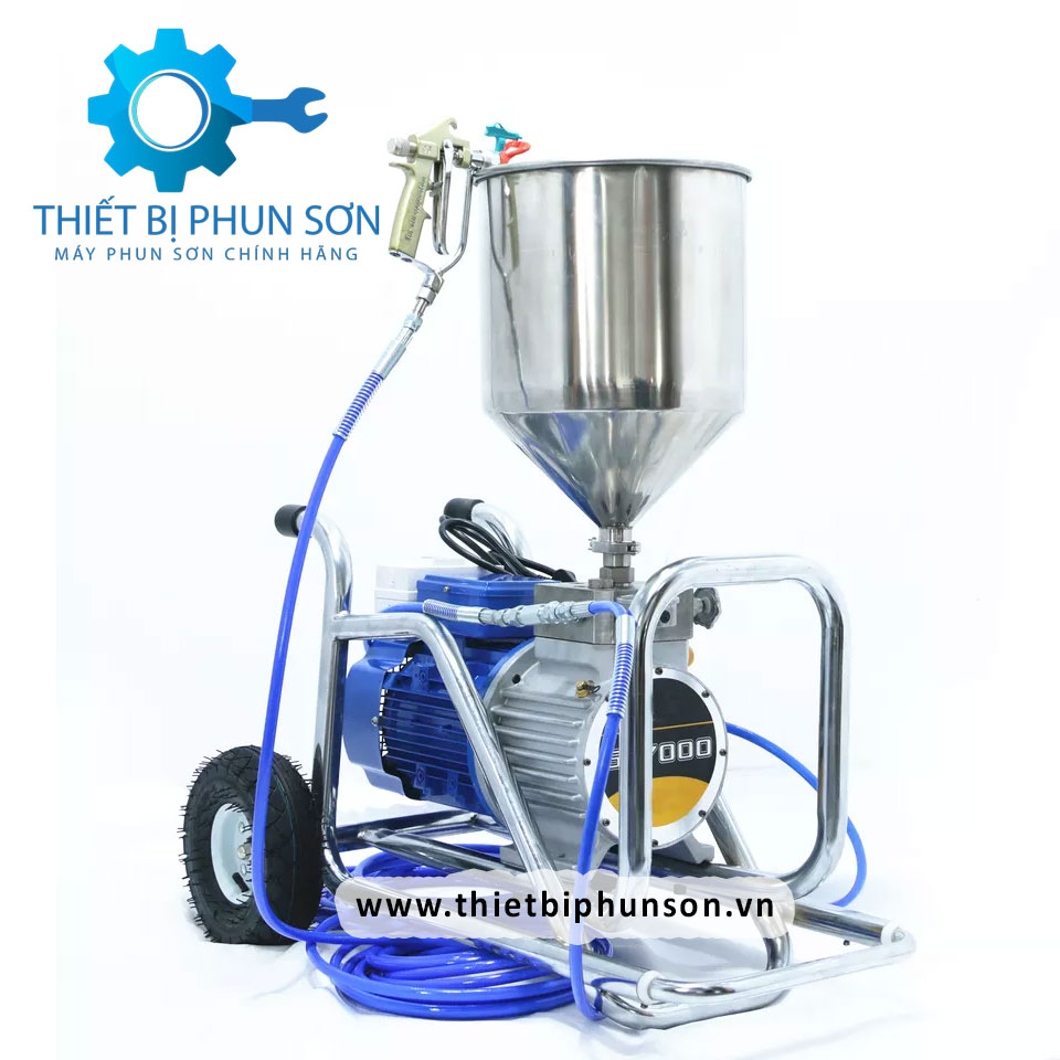máy phun bột trét tường gk-7000