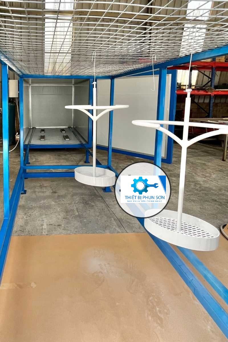 QUY TRÌNH SẤY SƠN TĨNH ĐIỆN BẰNG LÒ SẤY CHUYÊN DỤNG