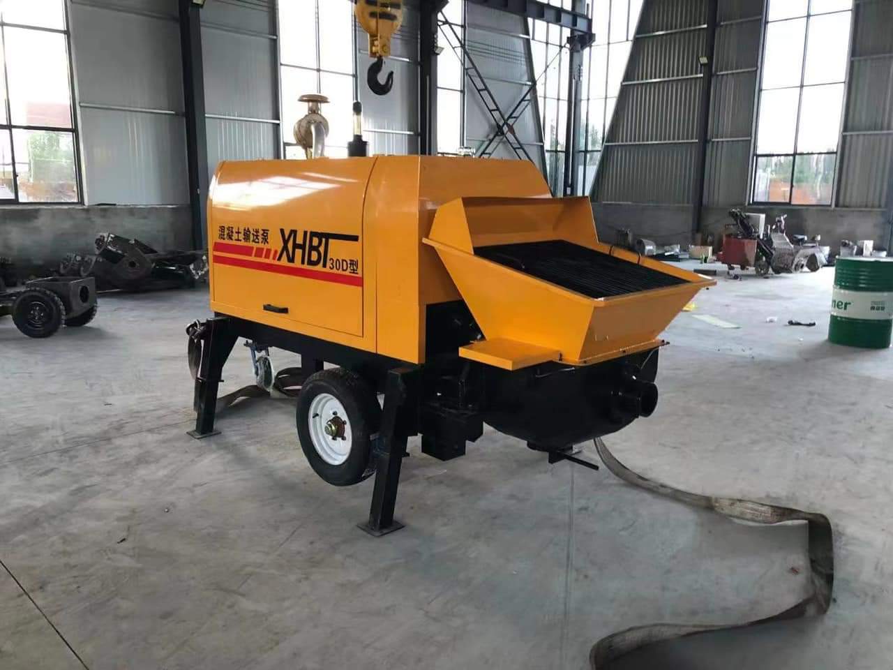  MÁY BƠM BÊ TÔNG MINI CÔNG SUẤT NHỎ 10M3/H
