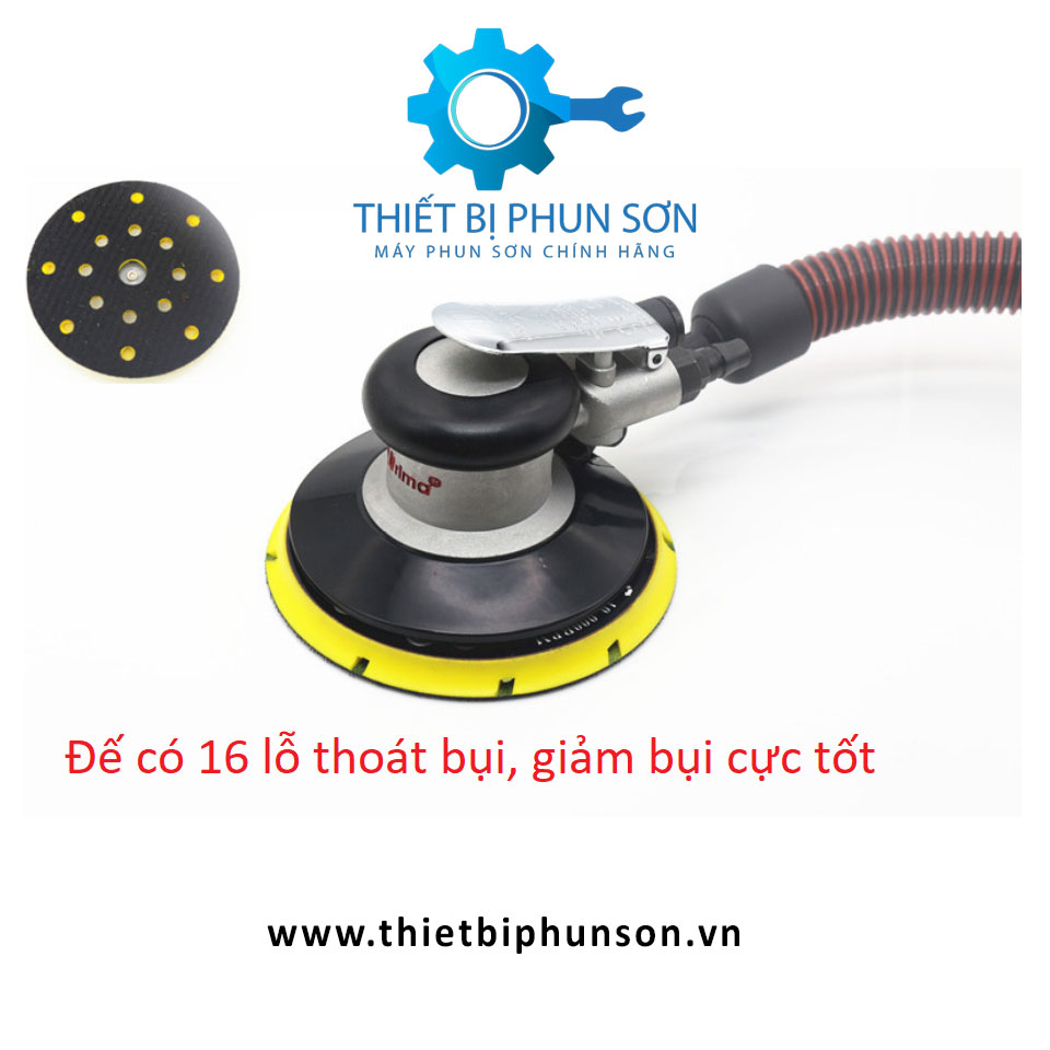Máy chà nhám hút bụi dùng hơi PRIMA OSN-60HE