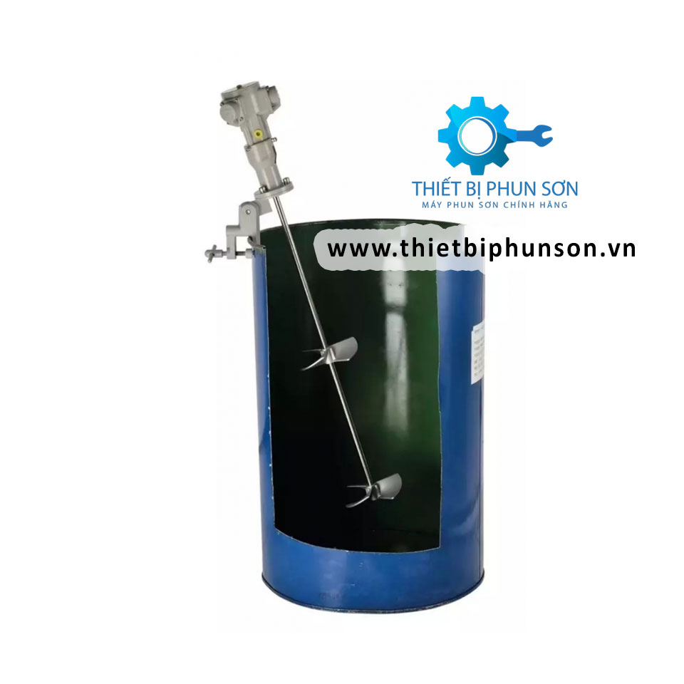 Máy khuấy sơn kẹp thùng 200 Lít BCG-5PT
