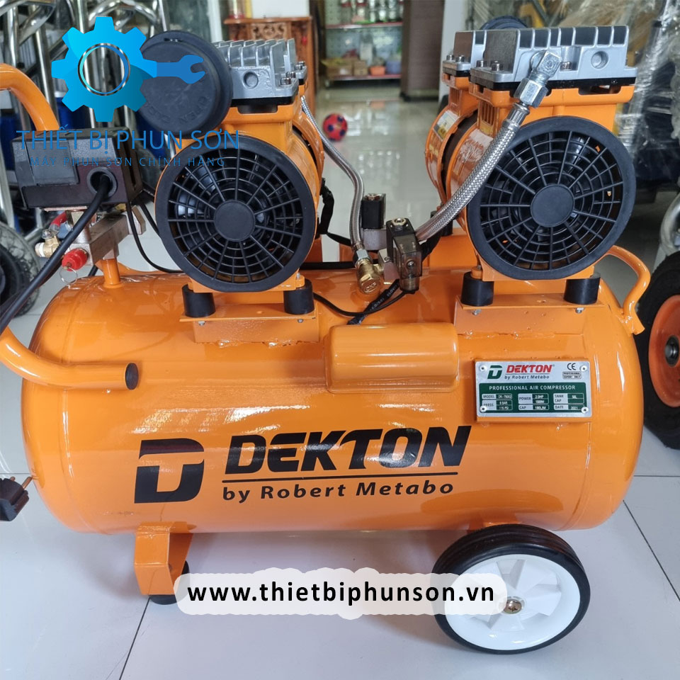 Máy nén khí không dầu DEKTON (Bình 50 lít)