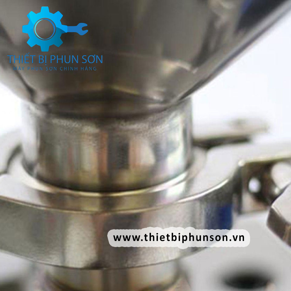 Khóa phễu máy phun bột trét gk 8000