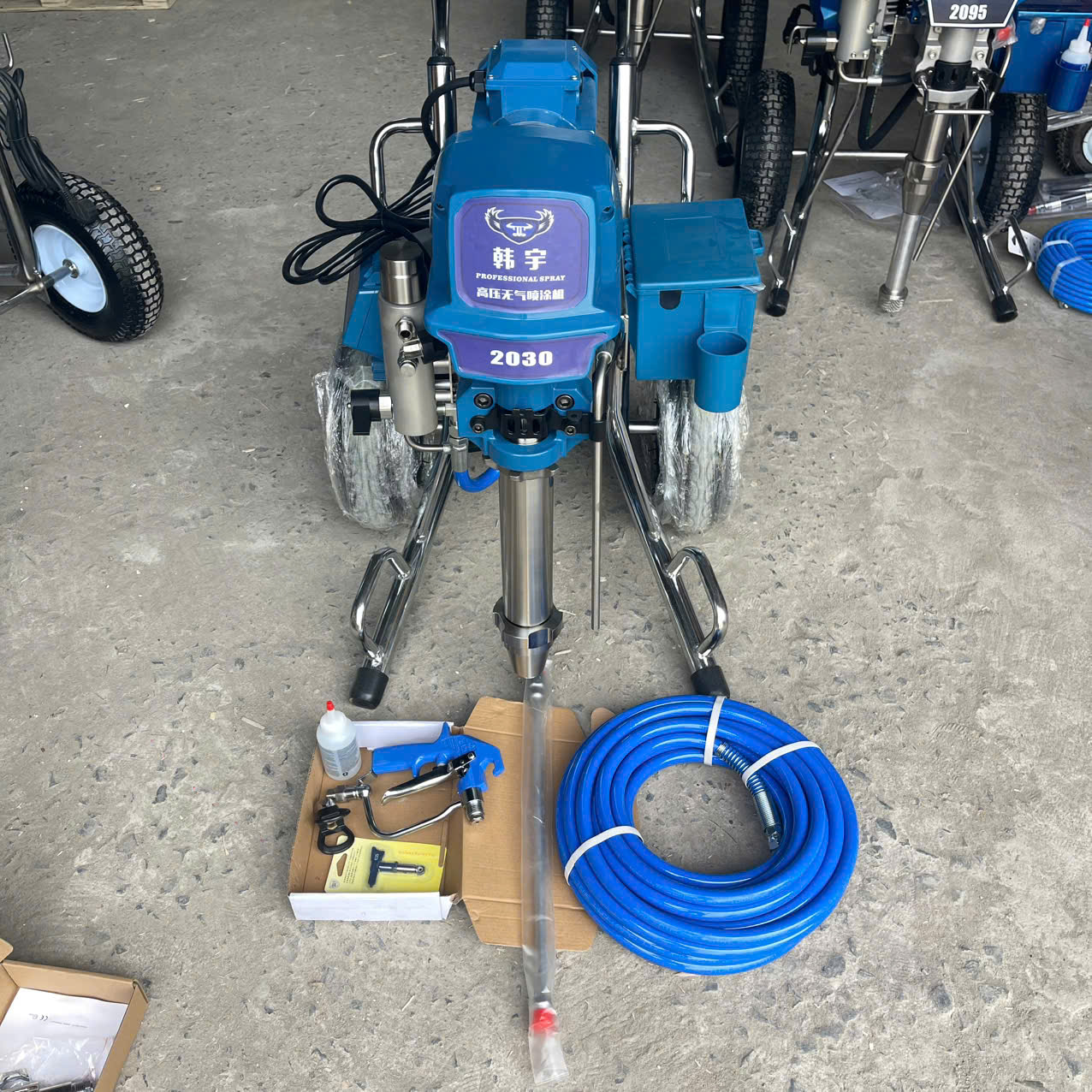 Máy phun bột đặc Guchen 2030