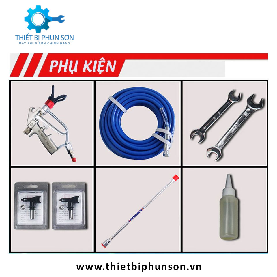 Phụ kiện theo máy phun sơn KA-6