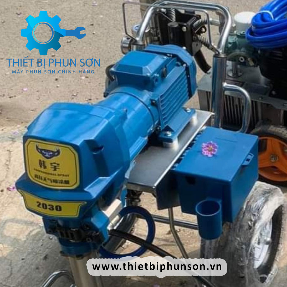 Máy phun bột trét đặc Guchen 2030