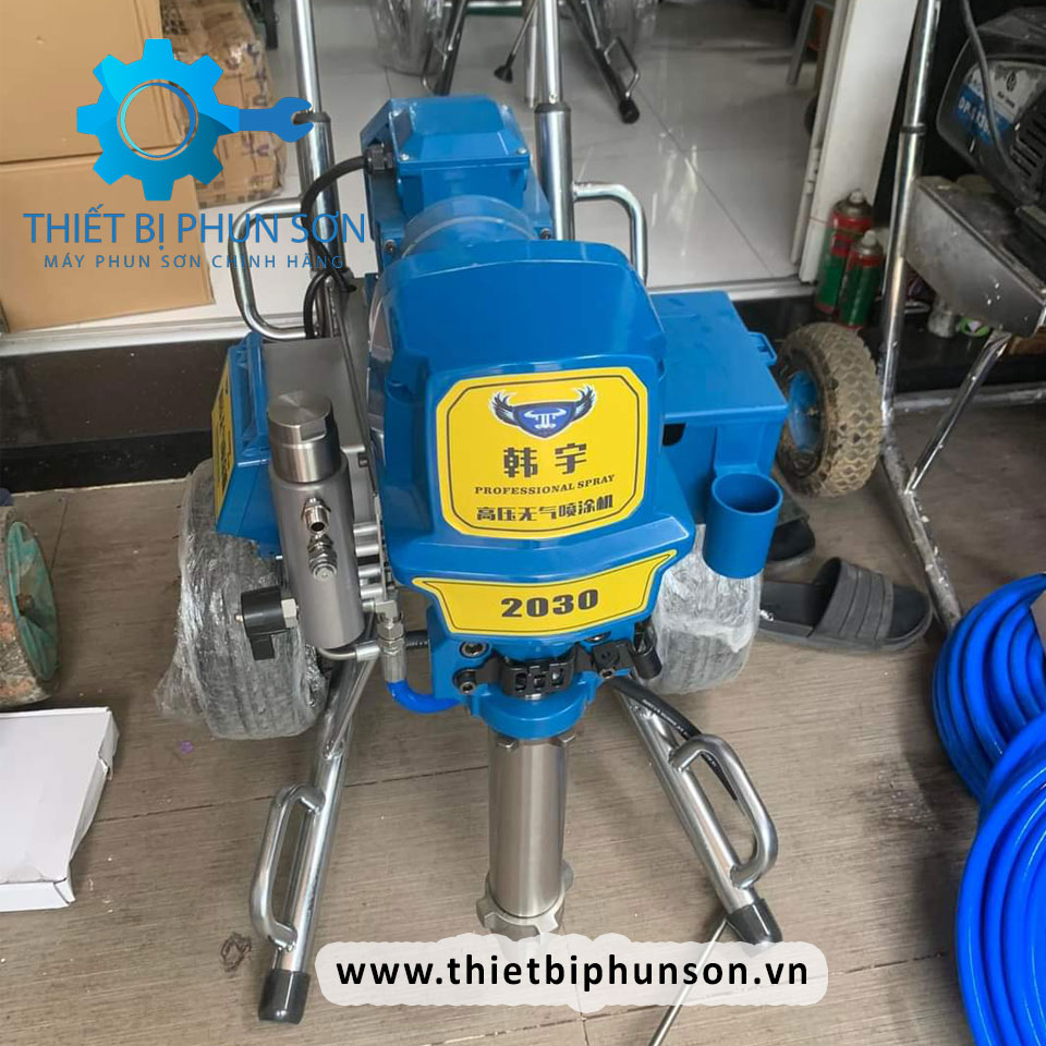 Máy phun bột trét đặc Guchen 2030