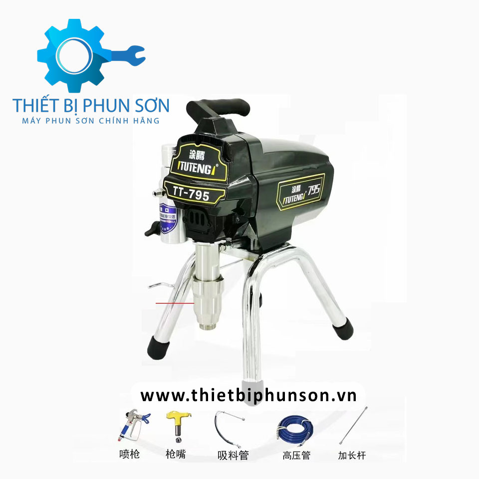Máy phun sơn dầu, sơn epoxy HLH-795
