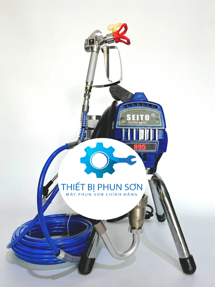 MÁY PHUN SƠN NƯỚC, SƠN DẦU, EPOXY 2 THÀNH PHẦN SEITO ST-895