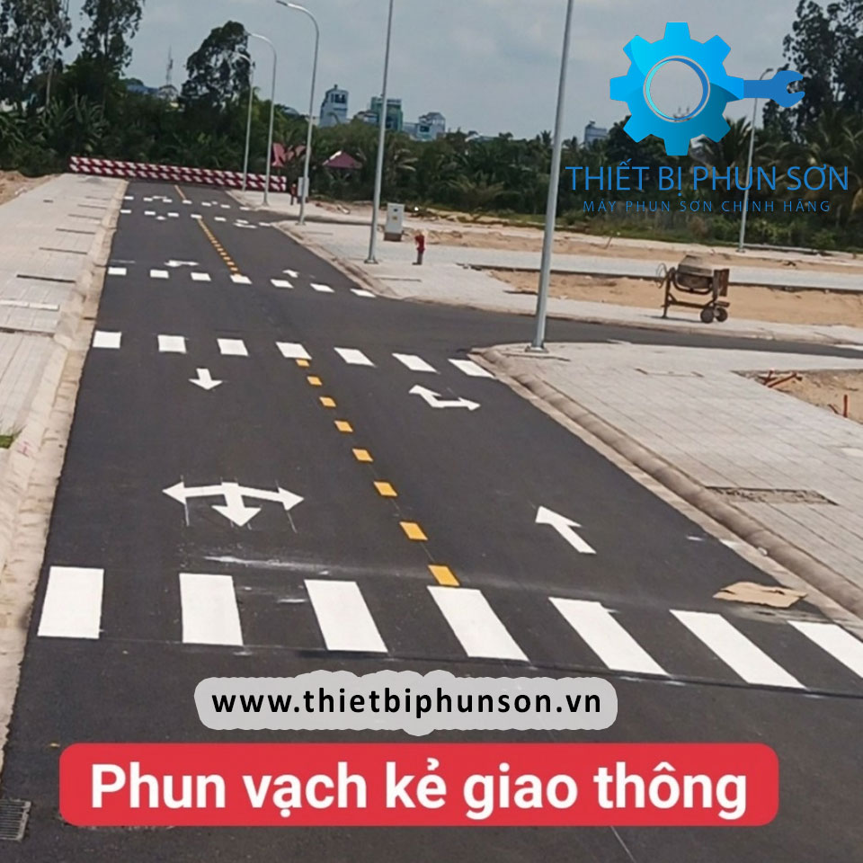 máy kẻ vạch sơn đường
