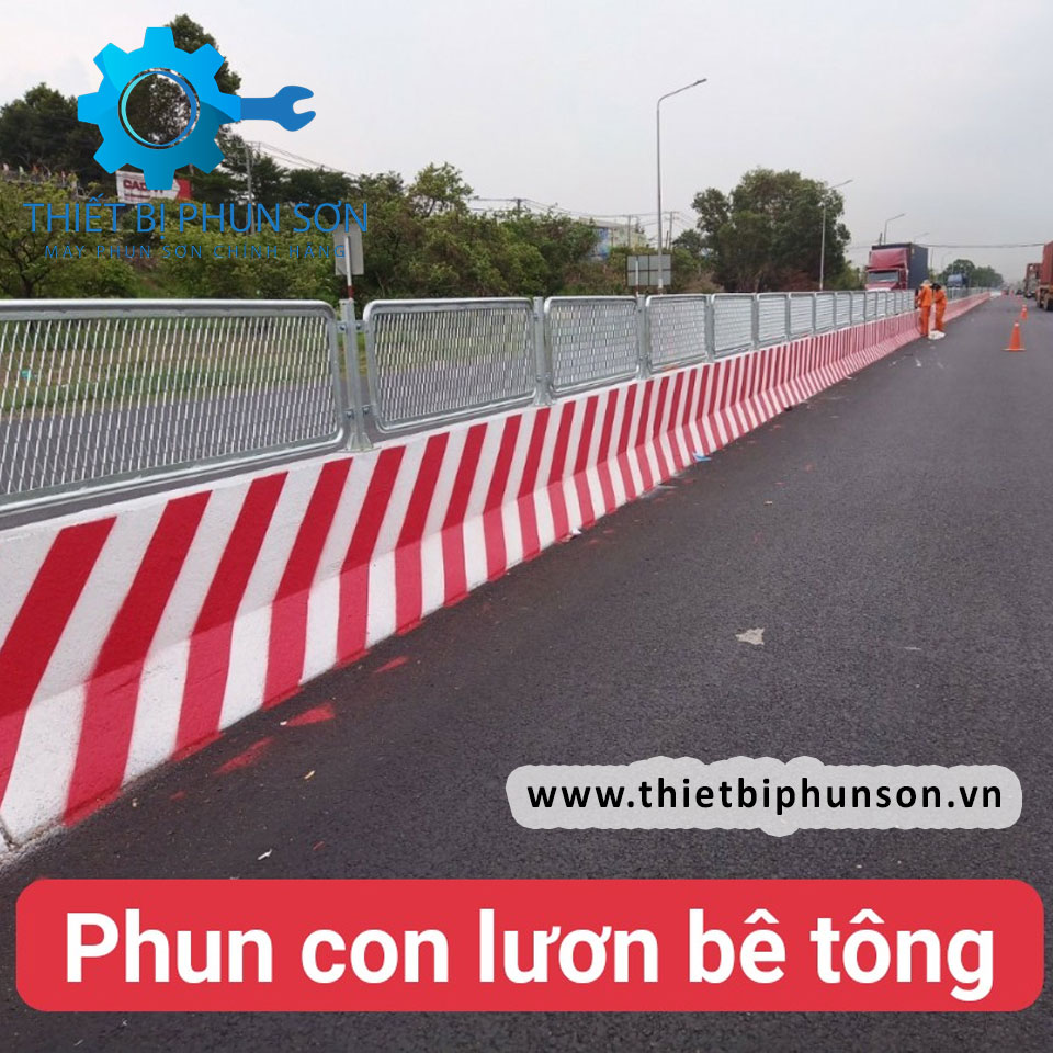 máy phun sơn vạch kẻ đường