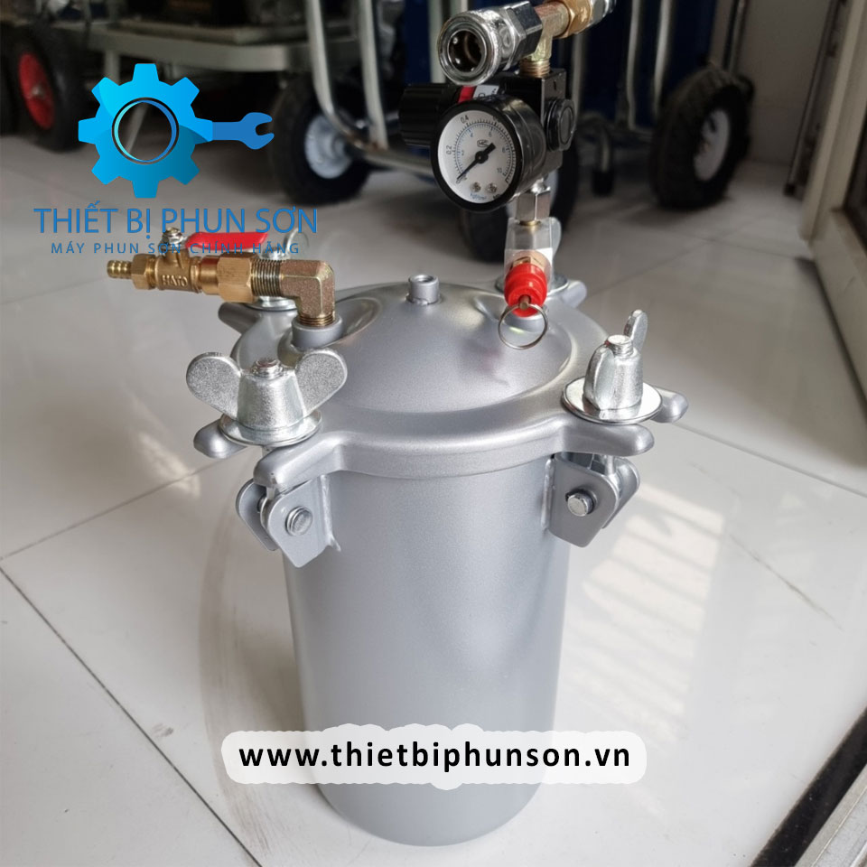 Nồi áp suất sơn dùng khí nén 5 lít PT-5