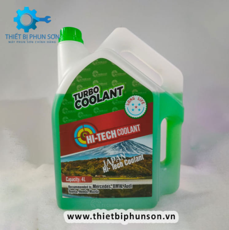 nước làm mát động cơ Hi-Tech Coolant đỏ